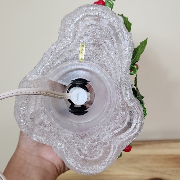 Vintage Christmas Snowmen Lamp - Picture 9 of 11